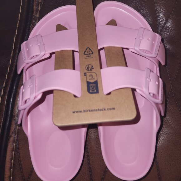 Birkenstock Shoes - Womens Arizona EVA birkenstocks - pink